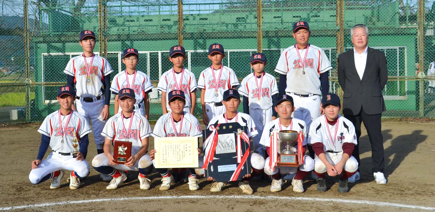 中学生野球大会「桜川市近隣中学校野球大会」