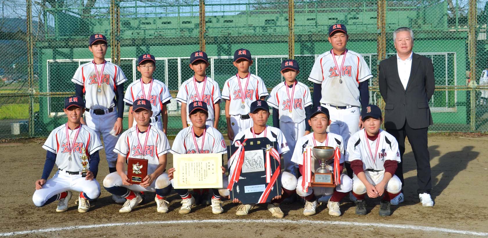 中学生野球大会「桜川市近隣中学校野球大会」